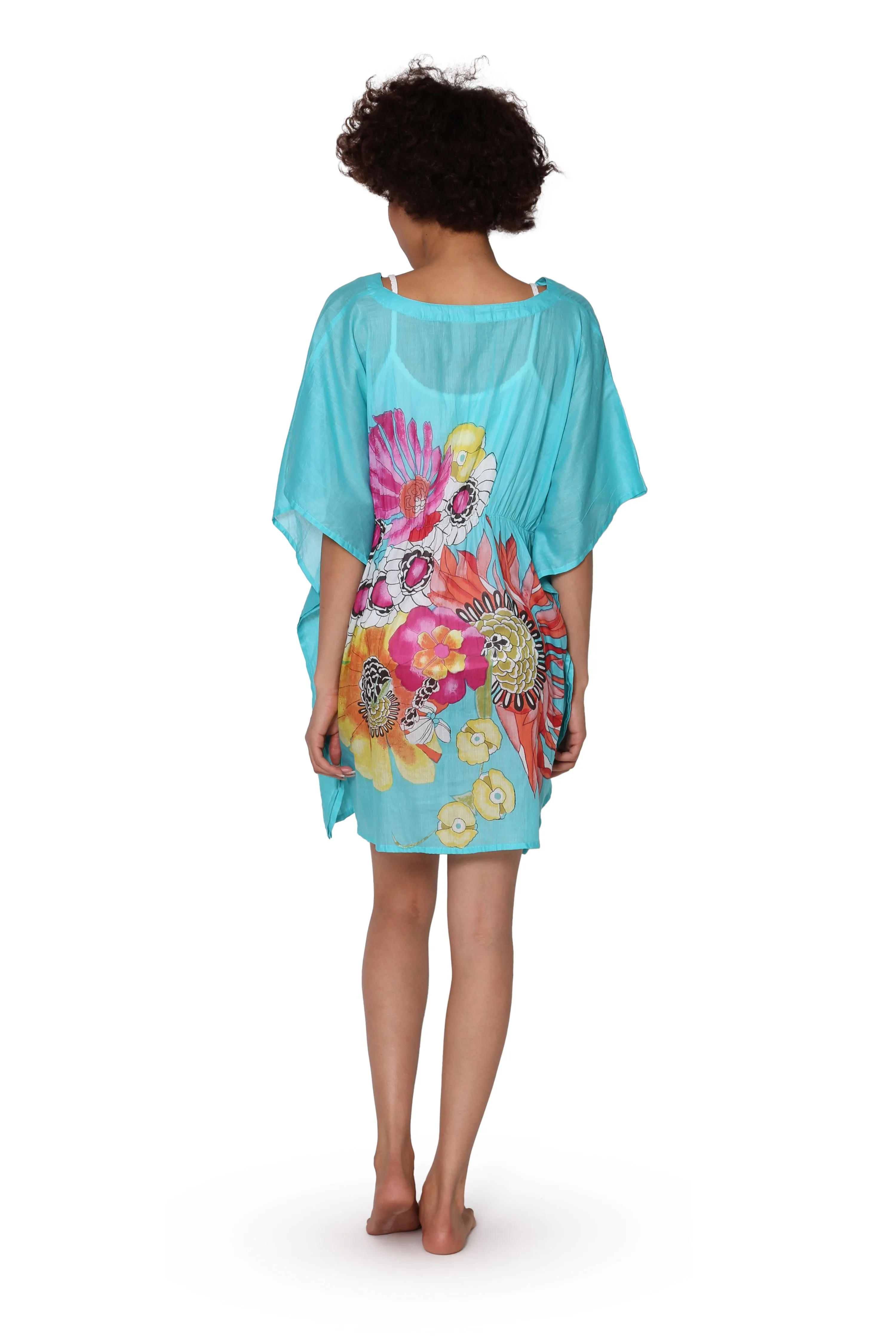 100% Cotton Floral Print Tunic