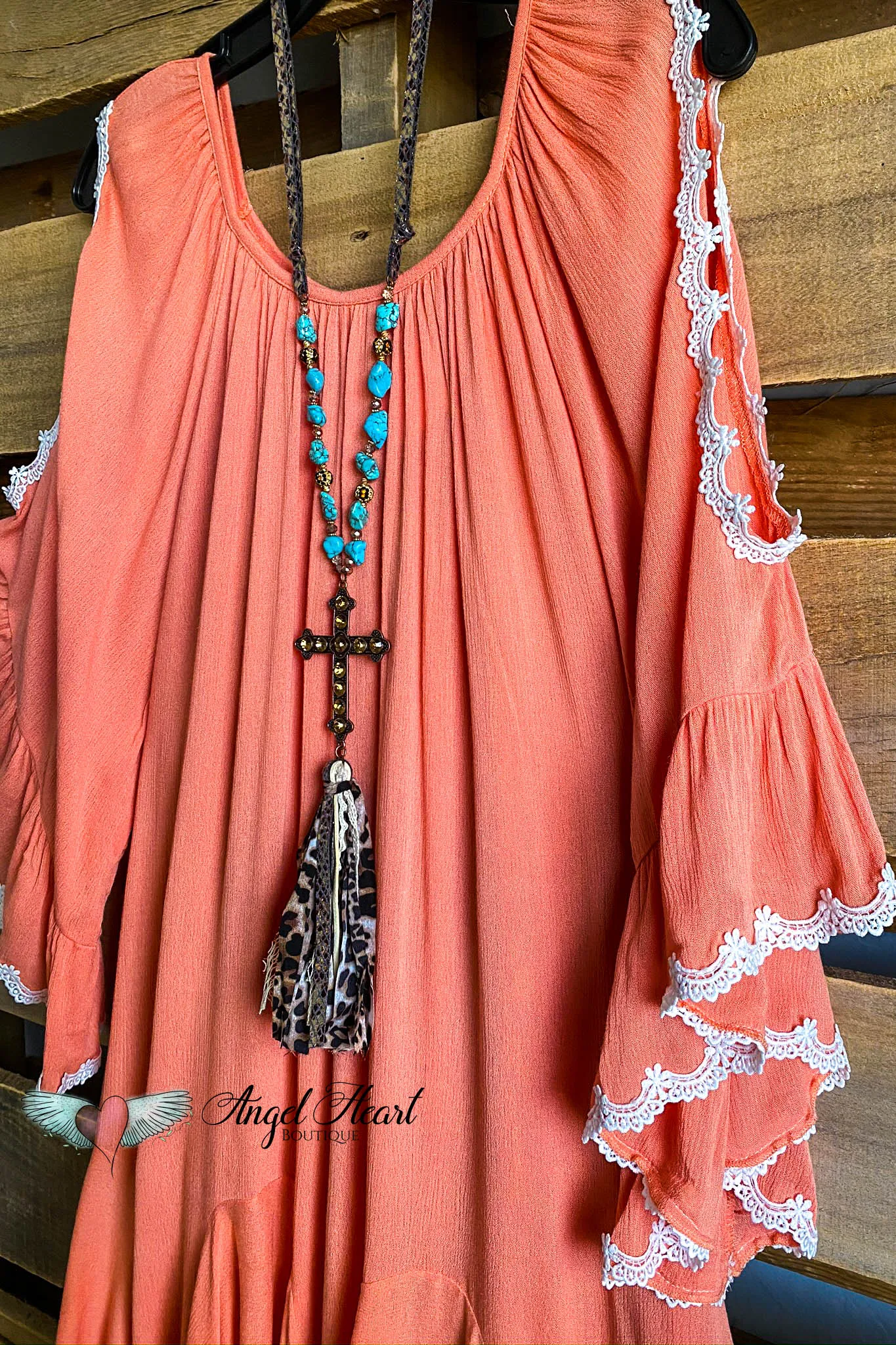 AHB EXCLUSIVE: Classy Oversized Tunic - Peach