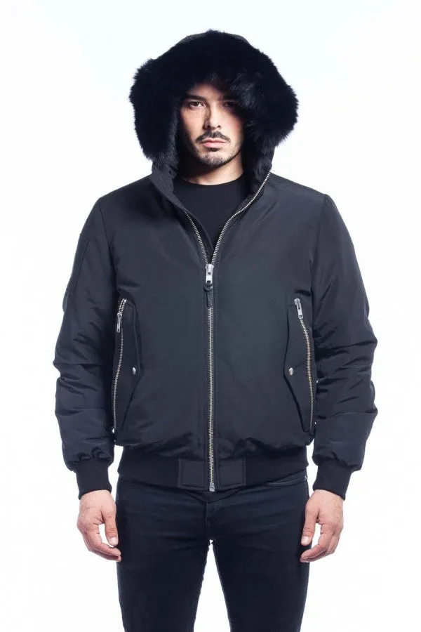 Mens Arctic North Bomber Jacket - Stylish and Warm Outerwear from France