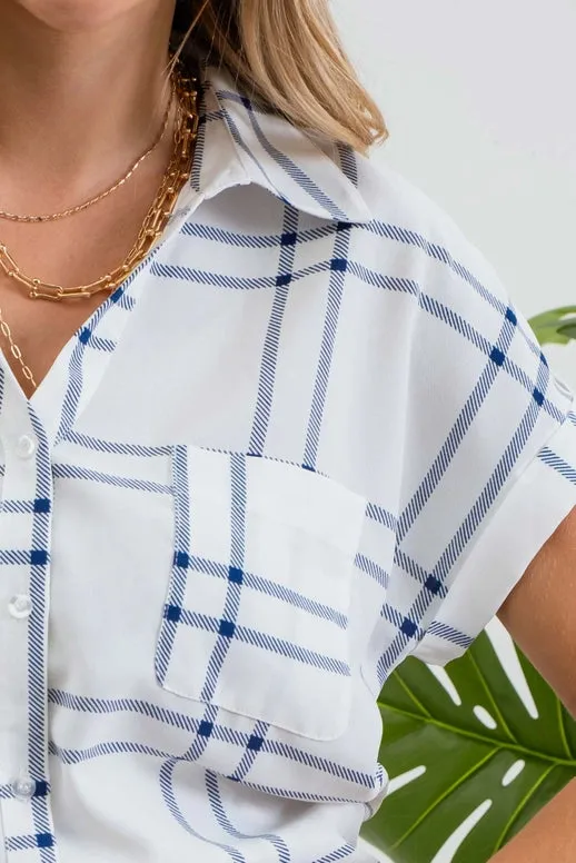 Avery Button Down Short Sleeve