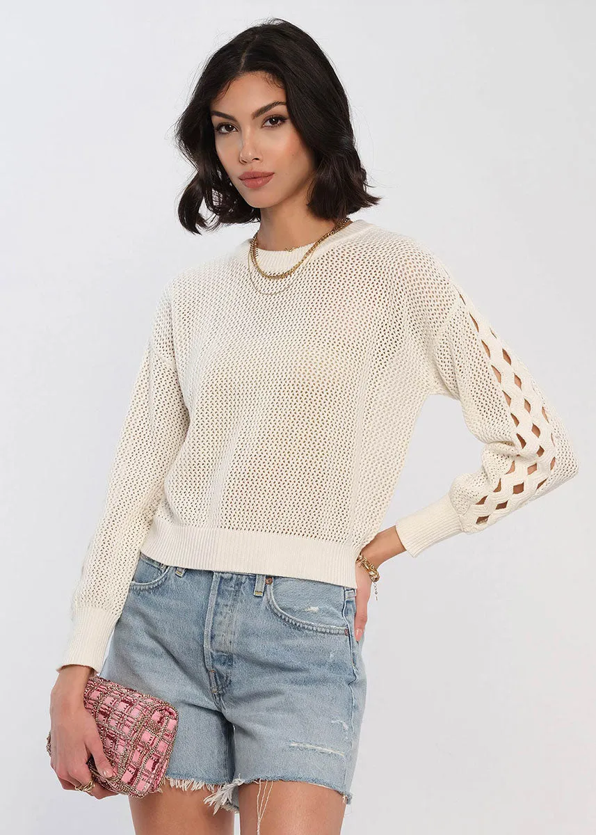 Avila Sweater - Eggshell