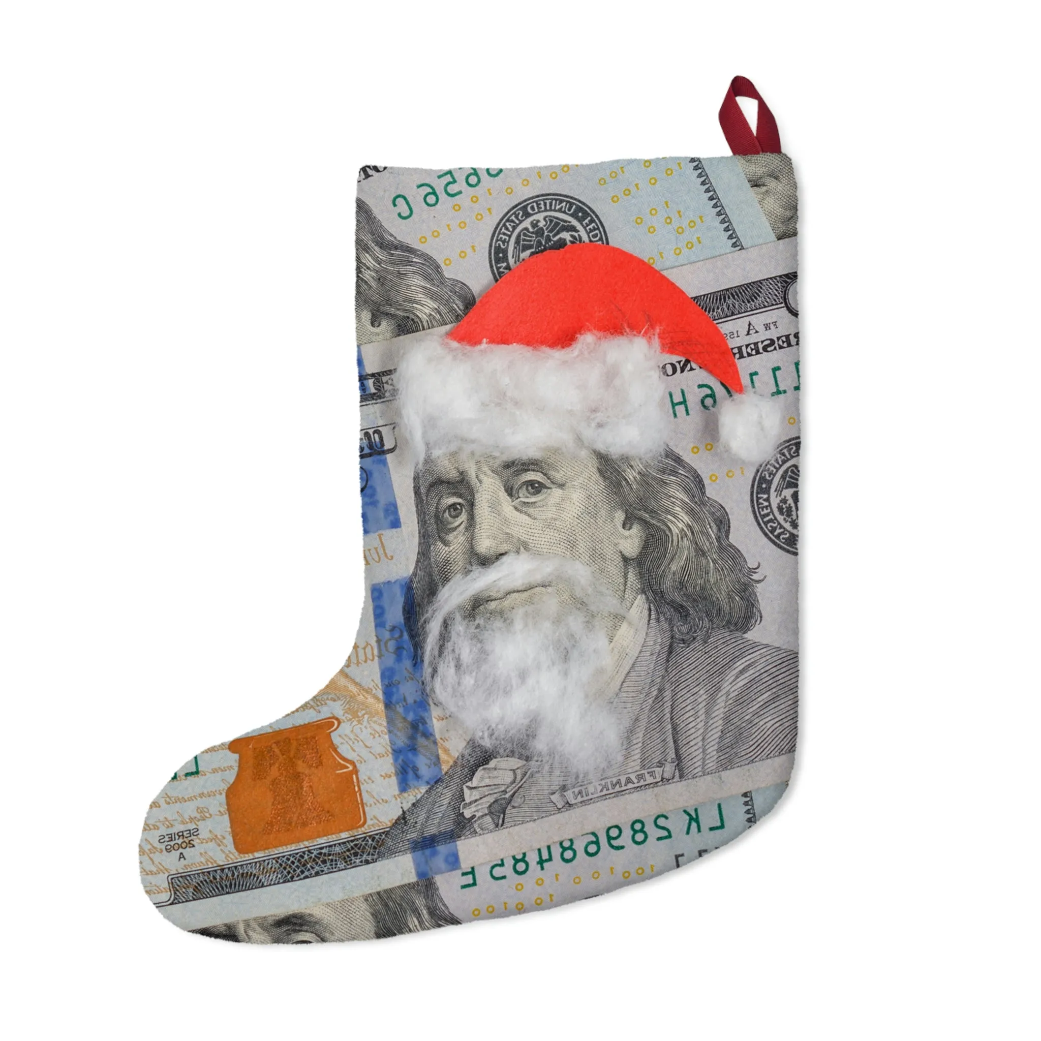 Benjamin Franklin Christmas Stockings