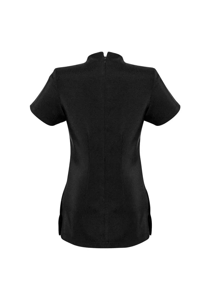 Biz Care Women's Spa Tunic Black H630L