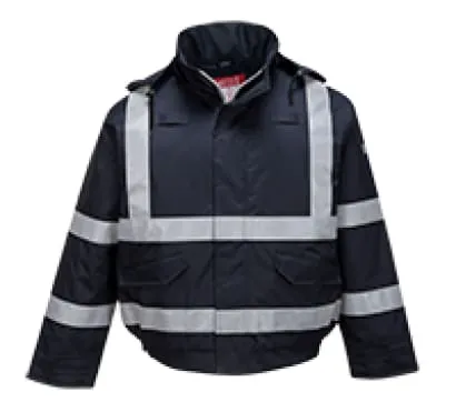 Bizflame Rain Waterproof Flame Retardent Bomber Jacket - Portwest S783