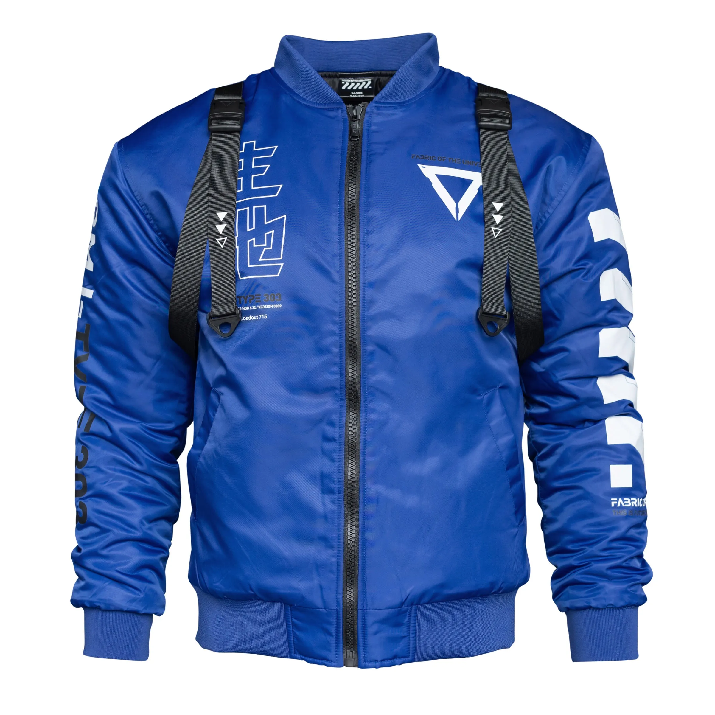 Classic Blue BMJ-303 Bomber Jacket for Men