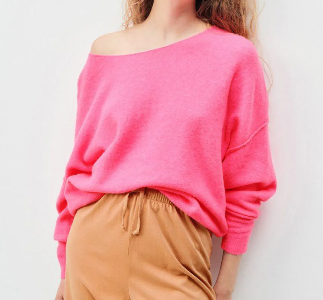 Boatneck sweater \ damsville