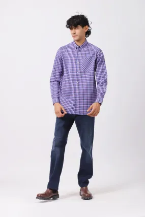 BUTTON DOWN CHECK SHIRT