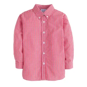 Button-down Shirt | Red Gingham (12)