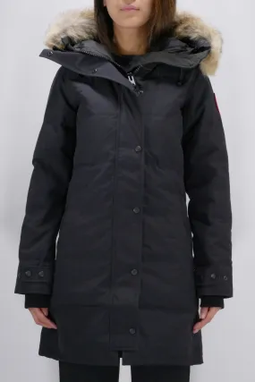 Womens Canada Goose Shelburne Down Parka - Navy, Premium Insulated Winter Coat