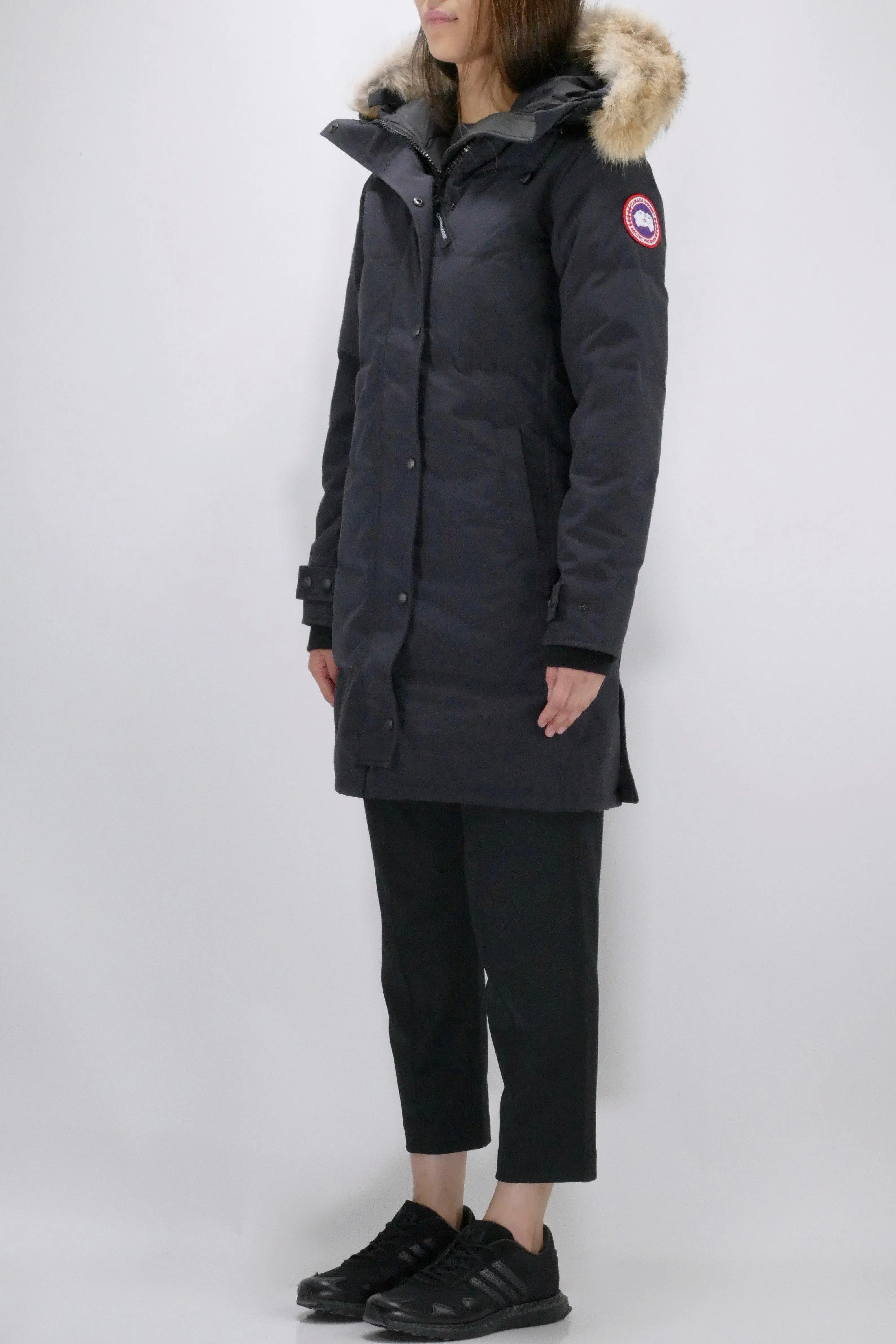 Womens Canada Goose Shelburne Down Parka - Navy, Premium Insulated Winter Coat