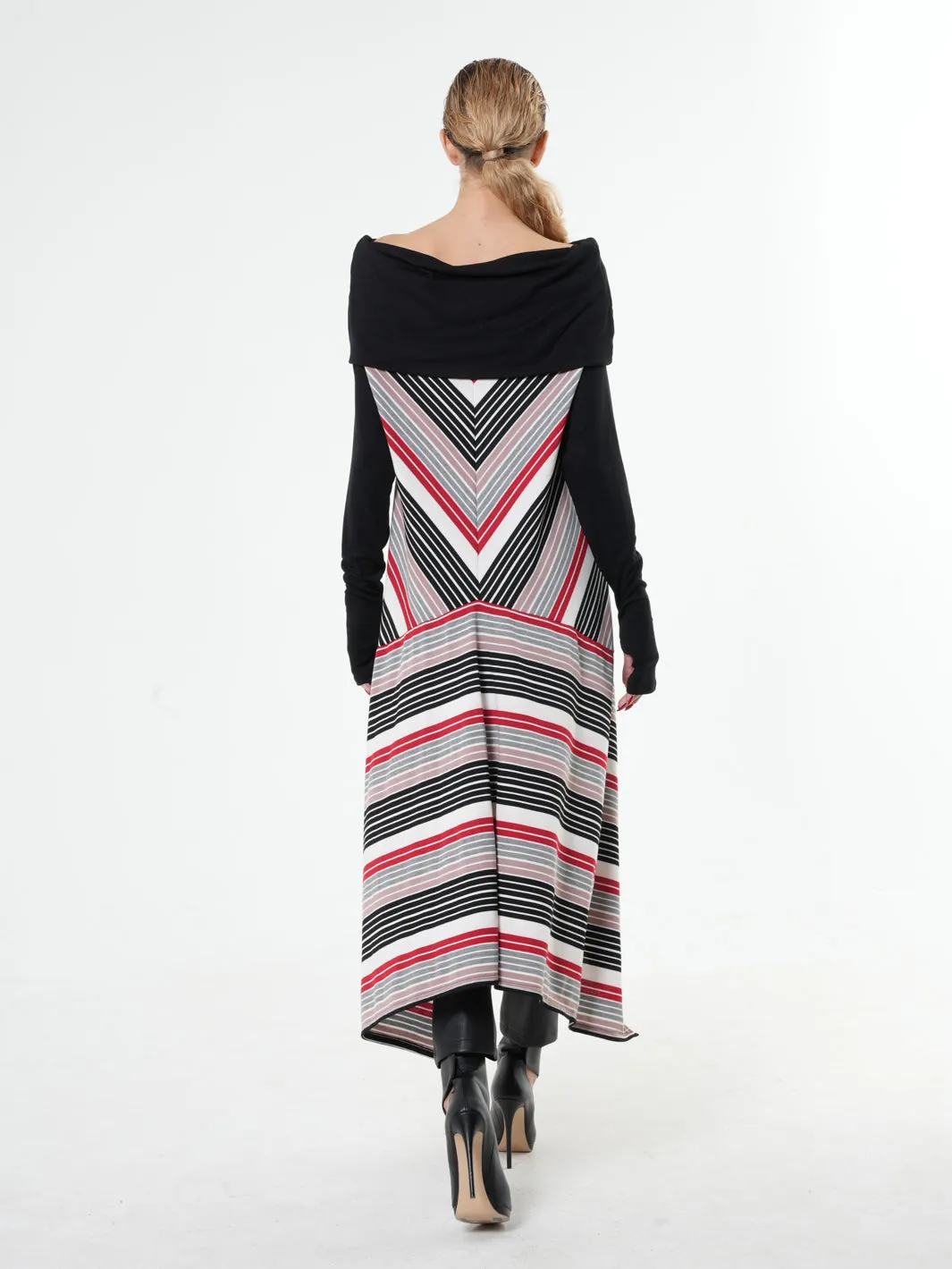 Colorful Asymmetric Tunic