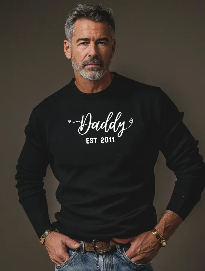 DADDY SWEATER - BLACK