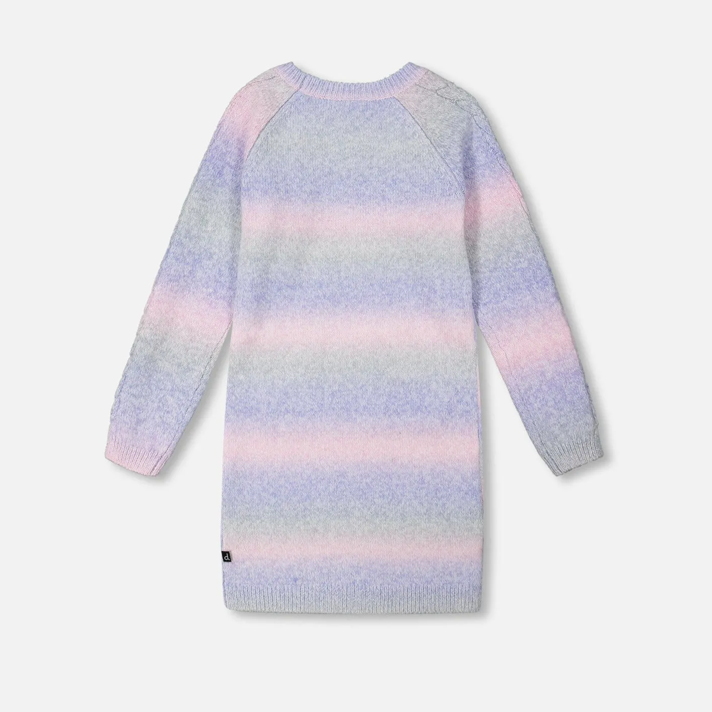 Deux Par Deux Sweater Dress - Fushia Pink