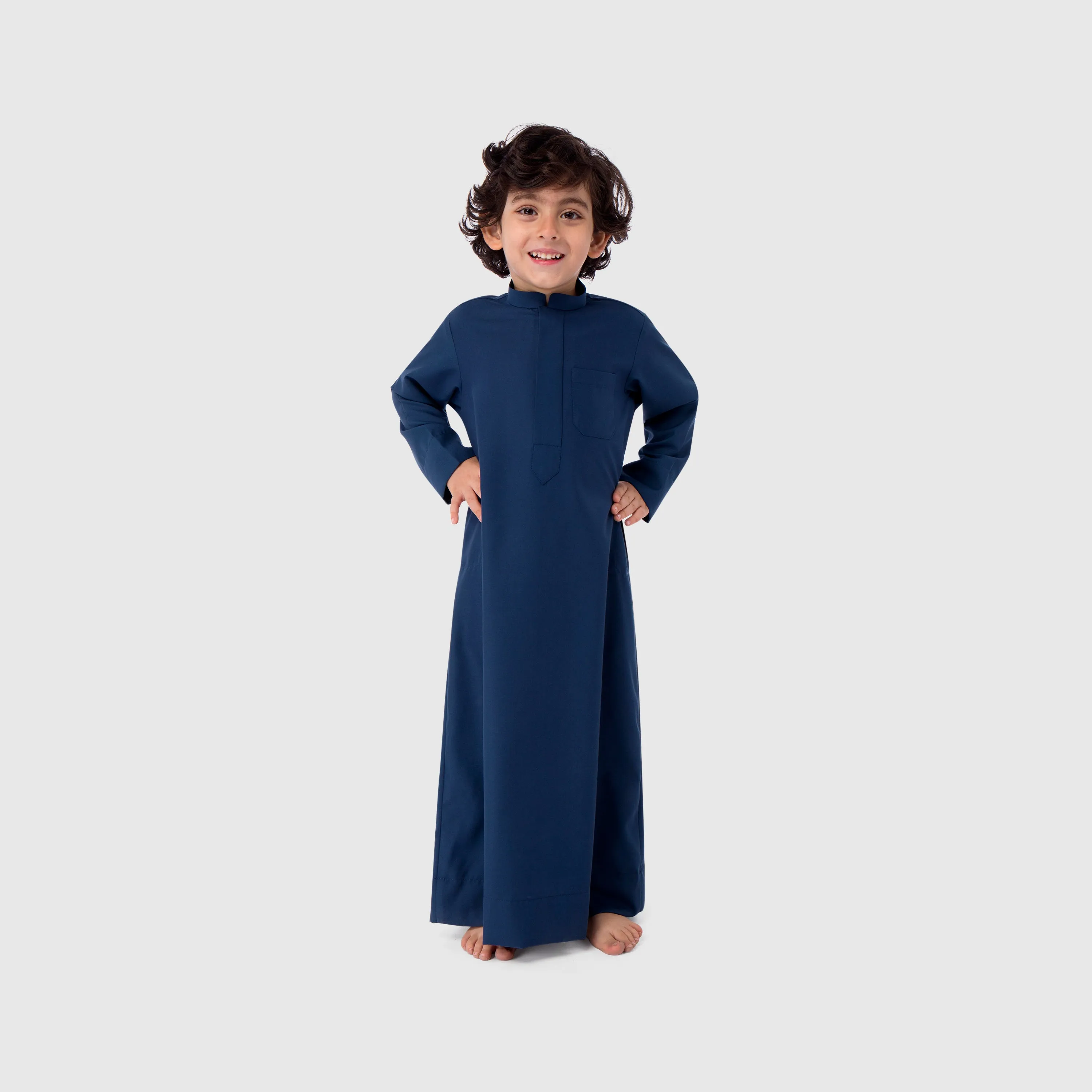 Summer Collection Navy Blue Dishdasha