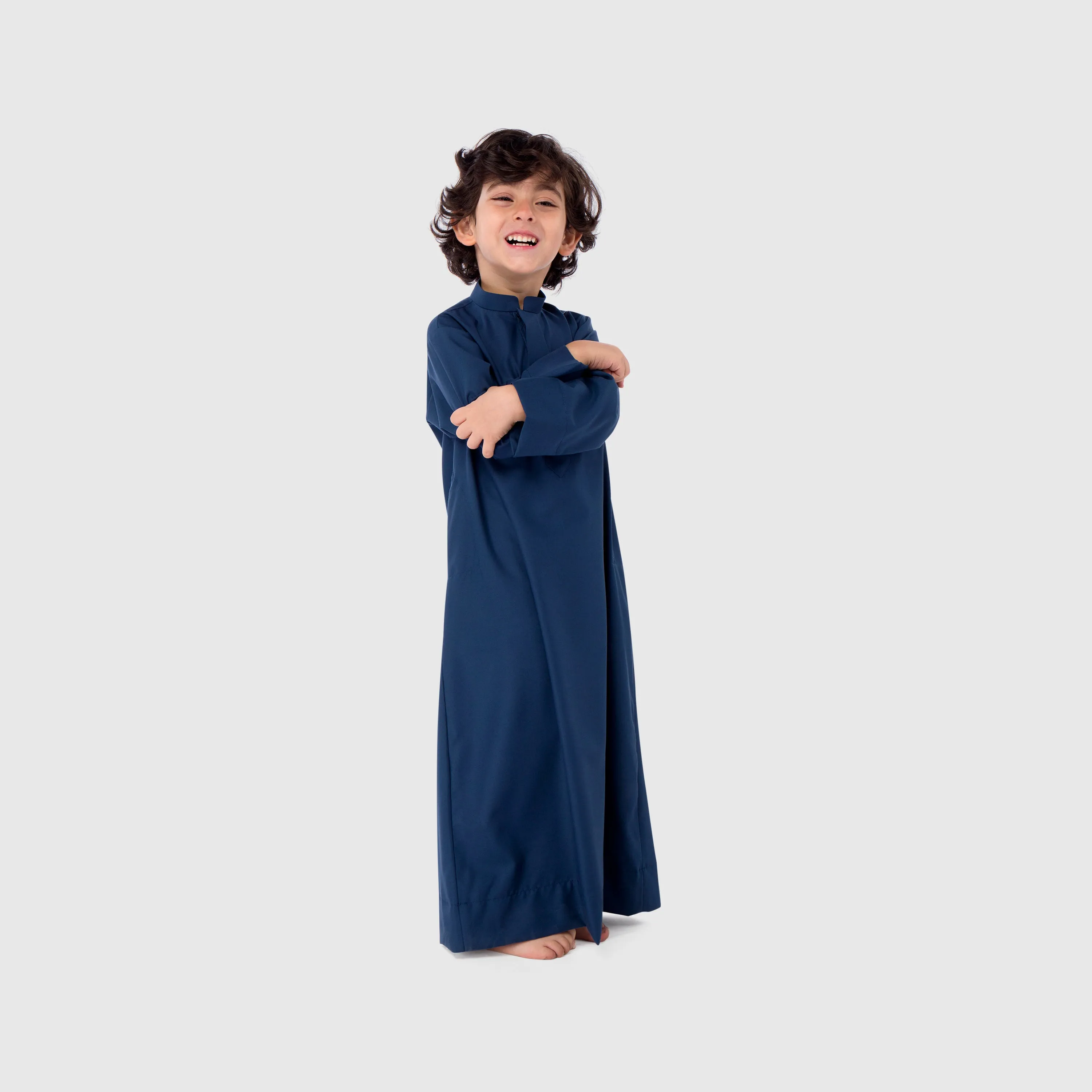 Summer Collection Navy Blue Dishdasha