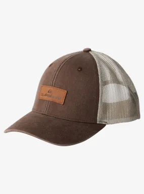 Down The Hatch Trucker Hat - Dark Brown