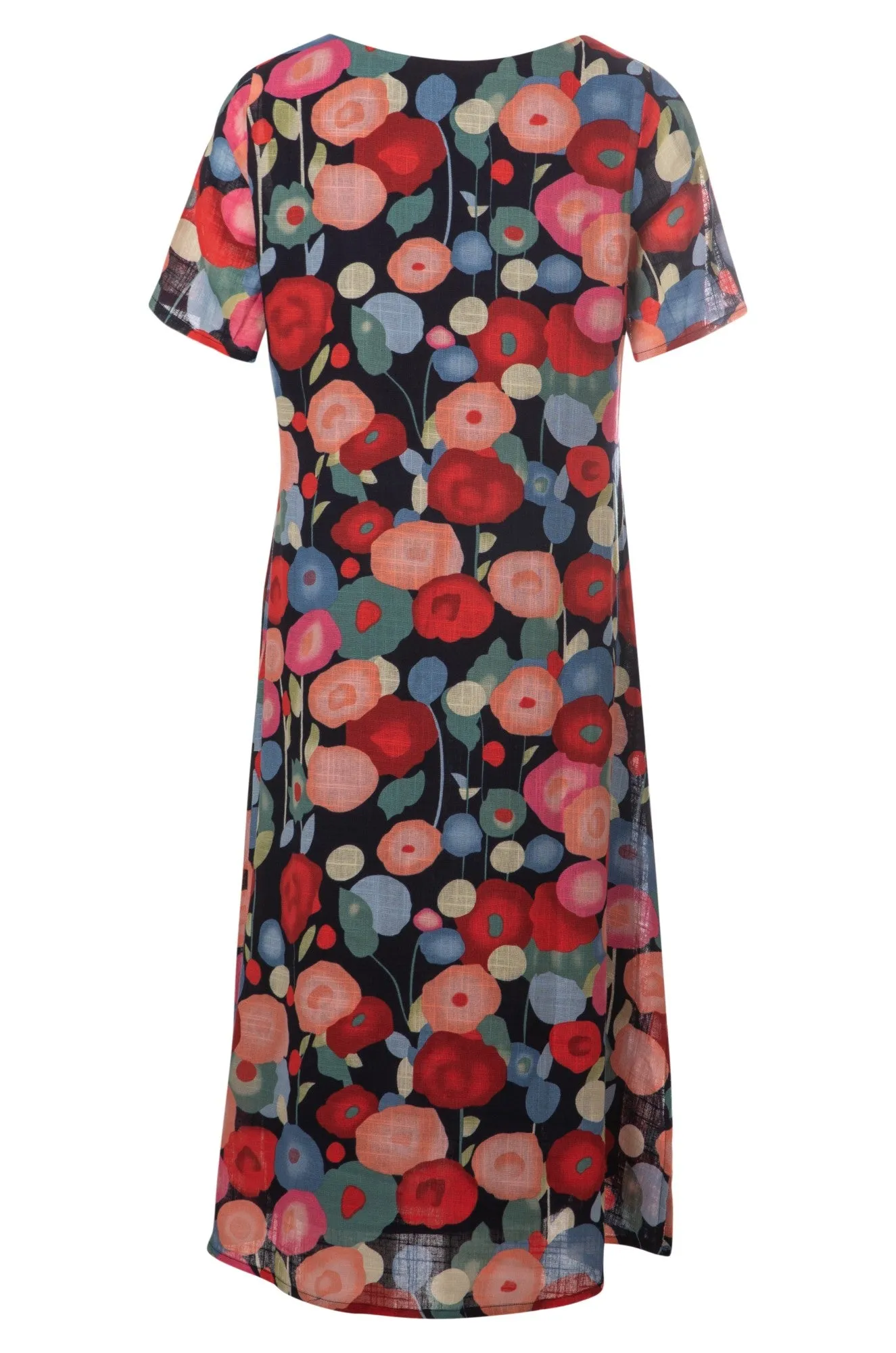 Dress | Navy Red Poppy | 6274A1