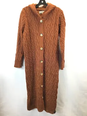 Dress Sweater By Anthropologie In Brown, Size: L