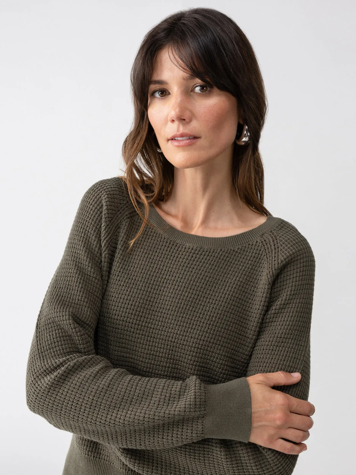 Everyday Openwork Sweater Kalamata