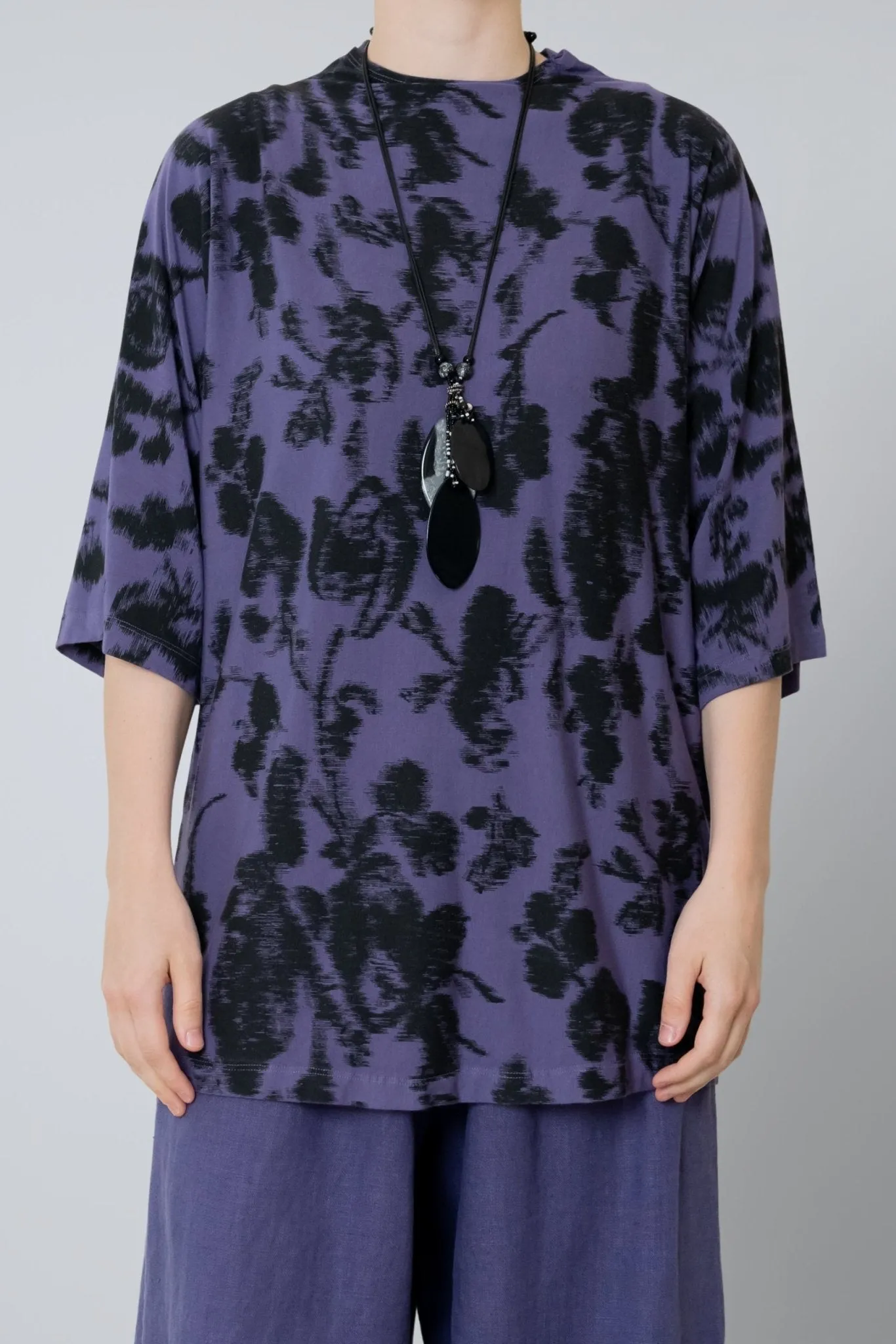 Firori Print Tunic - Hortensia