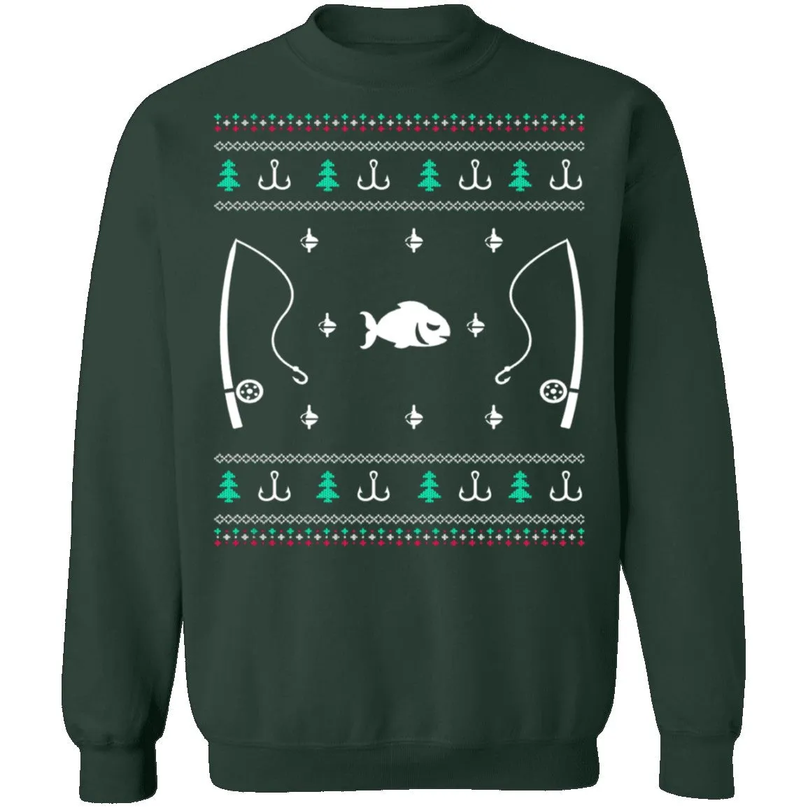 Fishing Ugly Christmas Sweater