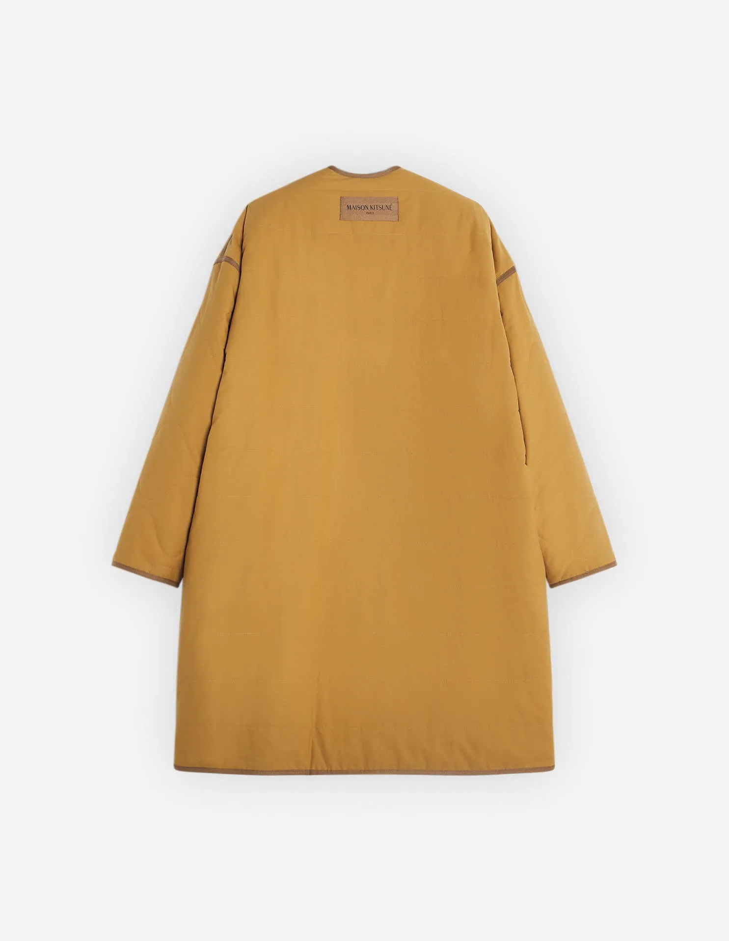 FLEECE COAT CAMEL