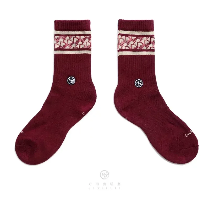 H2O Classic " Wine Red " - Medium High Stockings [20SS03-WN]