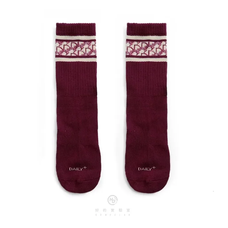 H2O Classic " Wine Red " - Medium High Stockings [20SS03-WN]