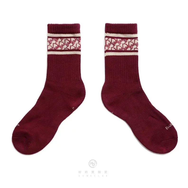 H2O Classic " Wine Red " - Medium High Stockings [20SS03-WN]