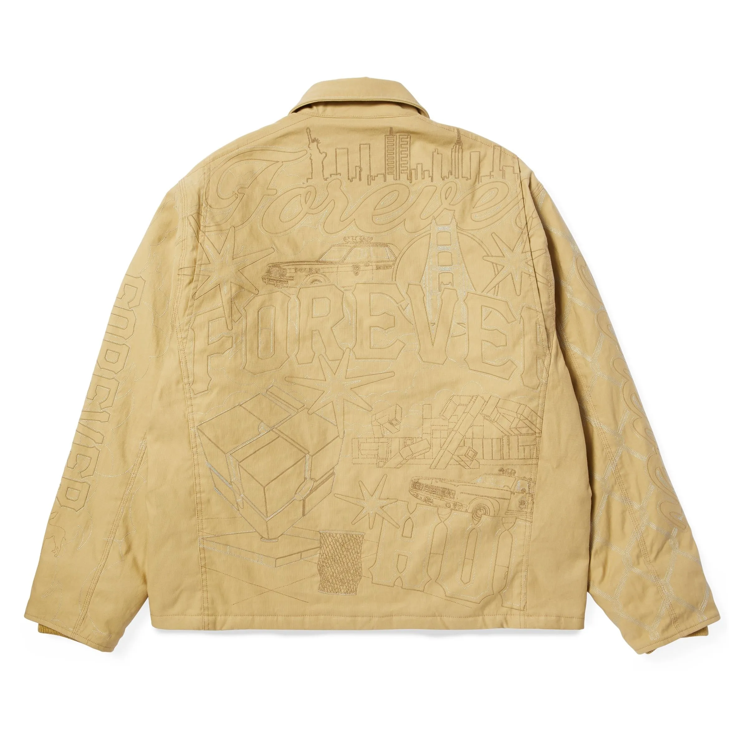 HUF 20th Anniversary Limited Edition Embroidered Bomber Jacket