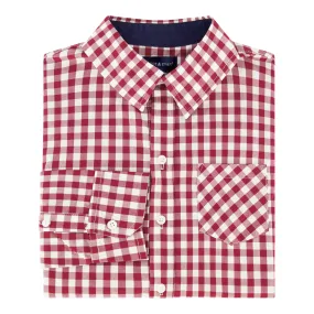 Infant Boys Gingham Button Down Shirtzie