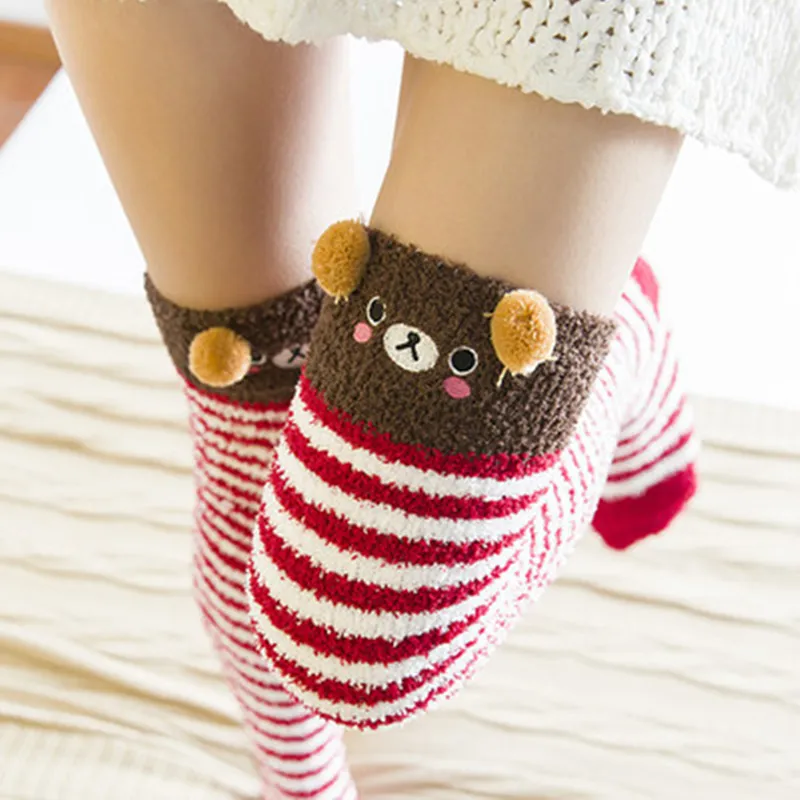 Kawaii Soft Plush Stockings AD11807