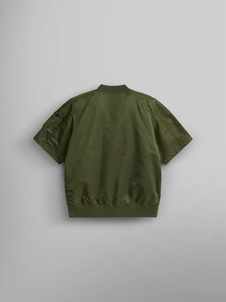 L-2B SHORT SLEEVE BOMBER JACKET W