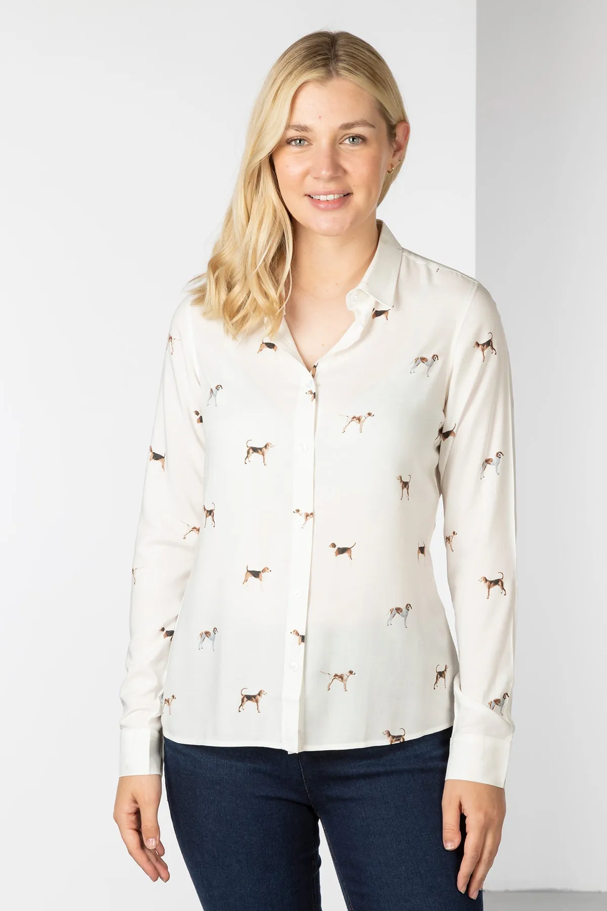 Ladies Button Down Blouse - Wistow II