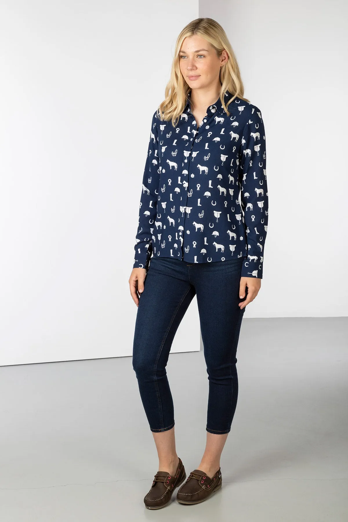 Ladies Button Down Blouse - Wistow II