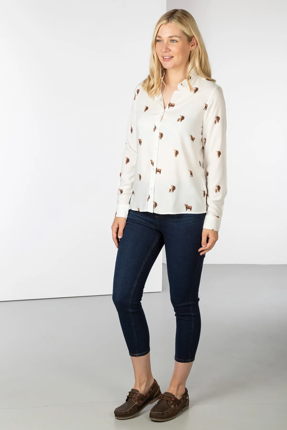 Ladies Button Down Blouse - Wistow II