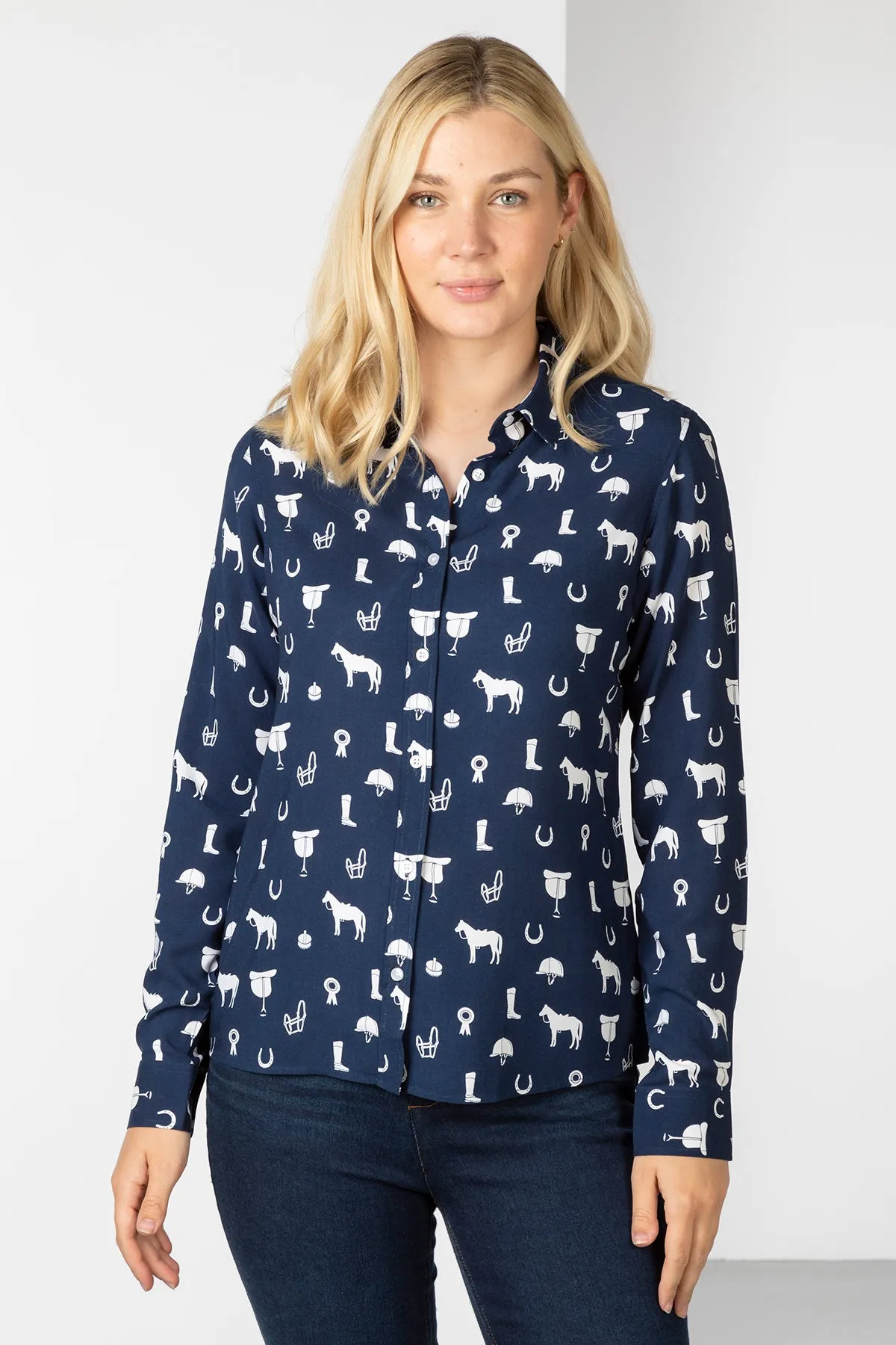 Ladies Button Down Blouse - Wistow II