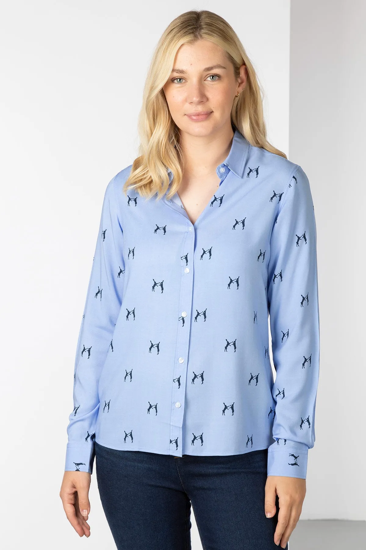 Ladies Button Down Blouse - Wistow II