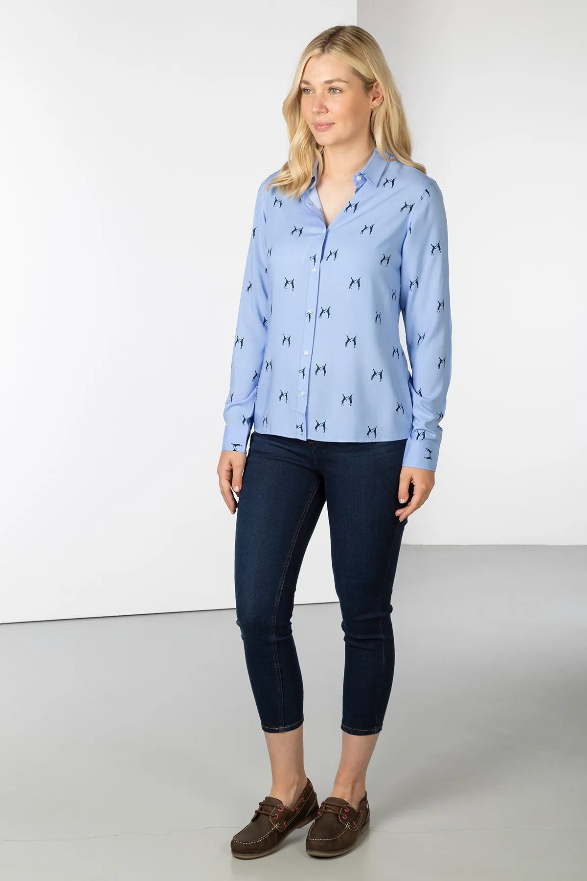 Ladies Button Down Blouse - Wistow II