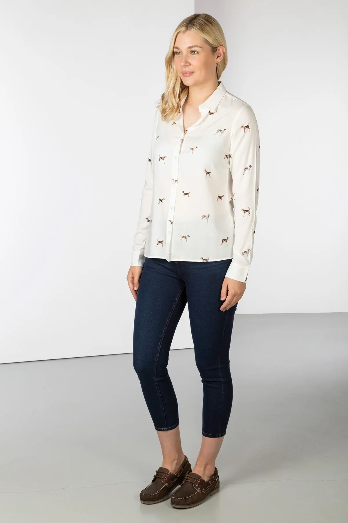 Ladies Button Down Blouse - Wistow II