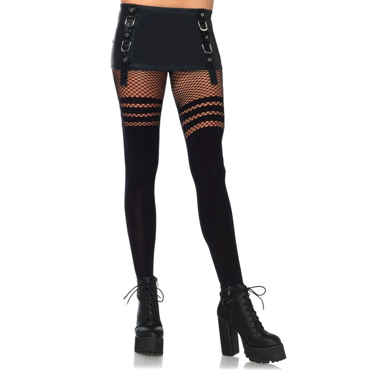 Leg Avenue | Faux Thigh High Fishnet Stockings