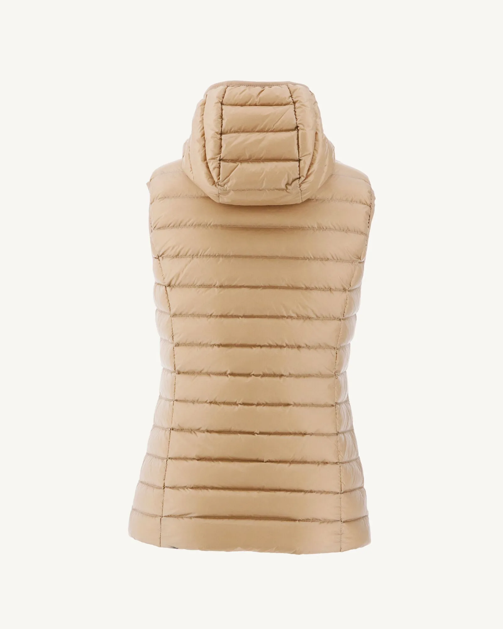 Light sleeveless down jacket Beige Mali