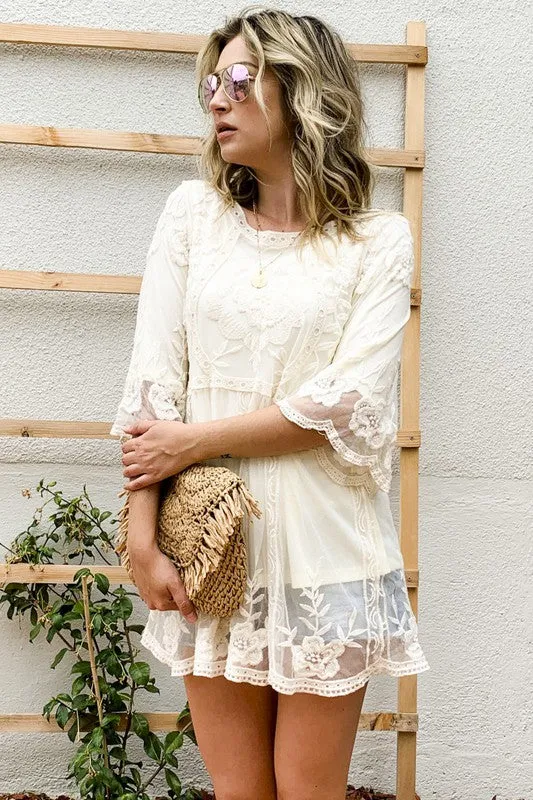 Lilly Lace Tunic- Final Sale