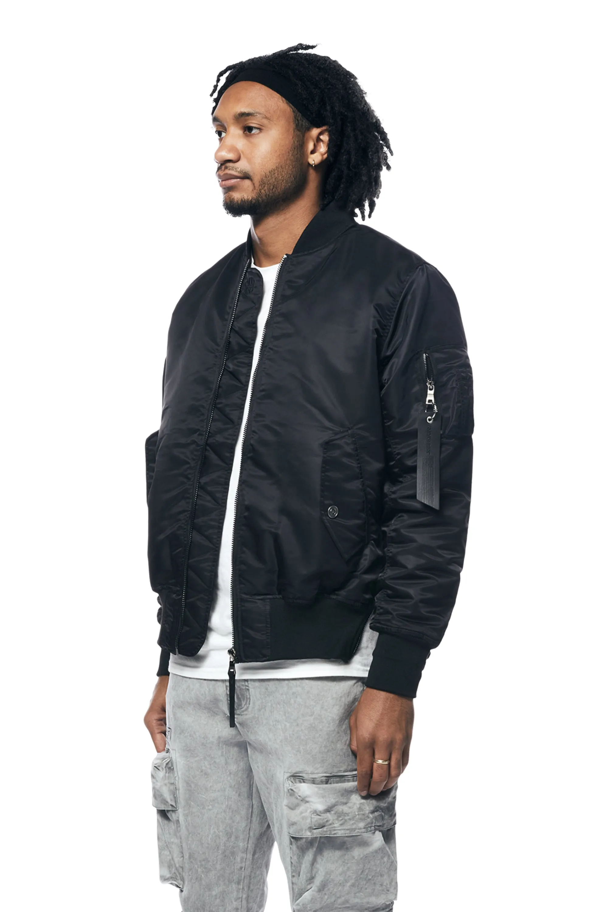 MA1 Bomber Jacket - Black