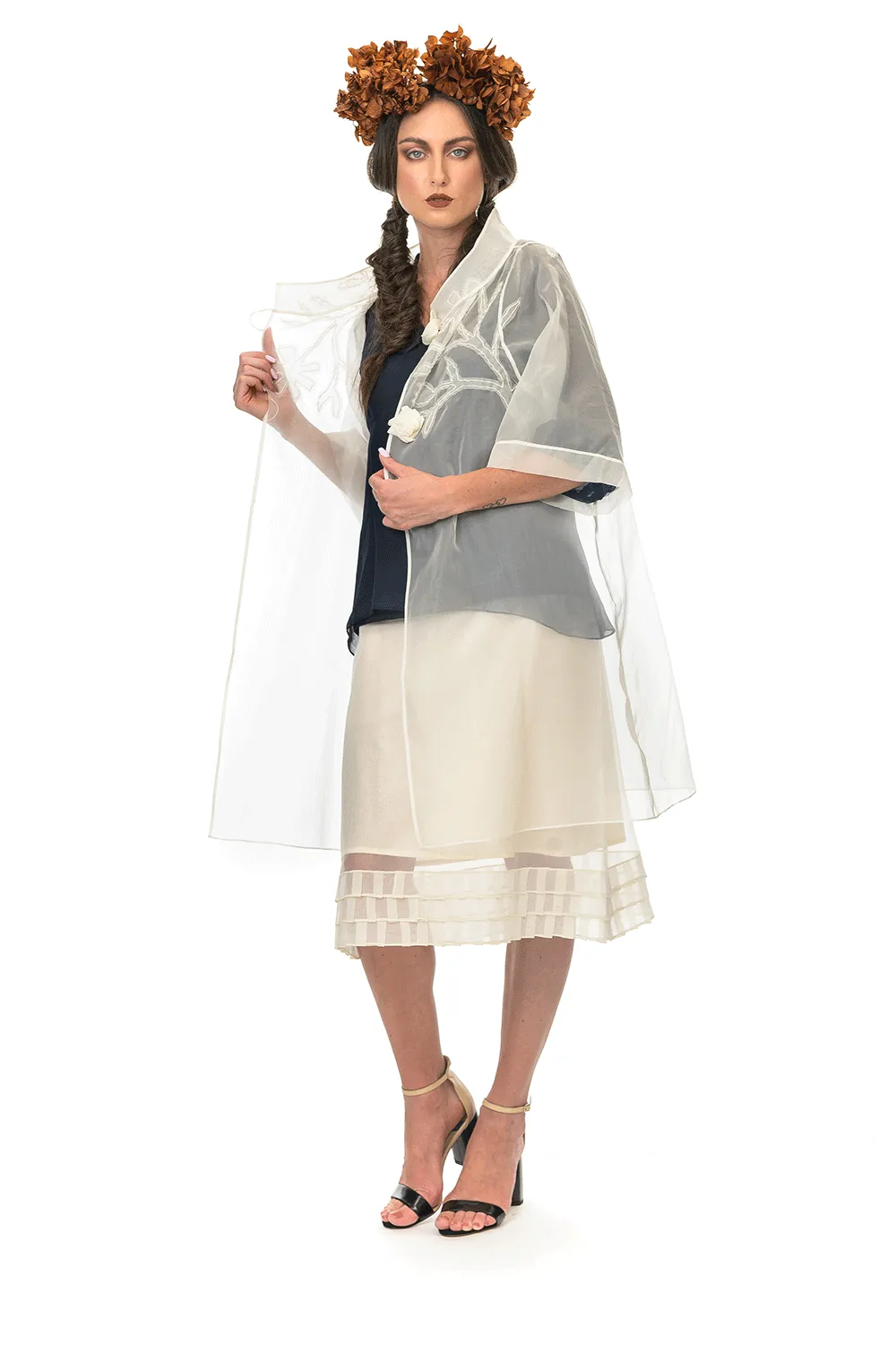 Megan Salmon - M5520 Organza 99 Coat