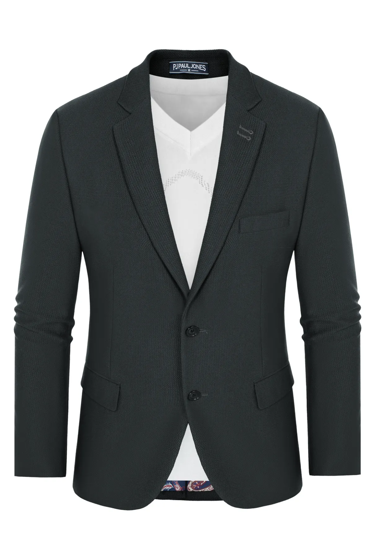 Lightweight Two-Button Mens Casual Business Sport Coat Blazers