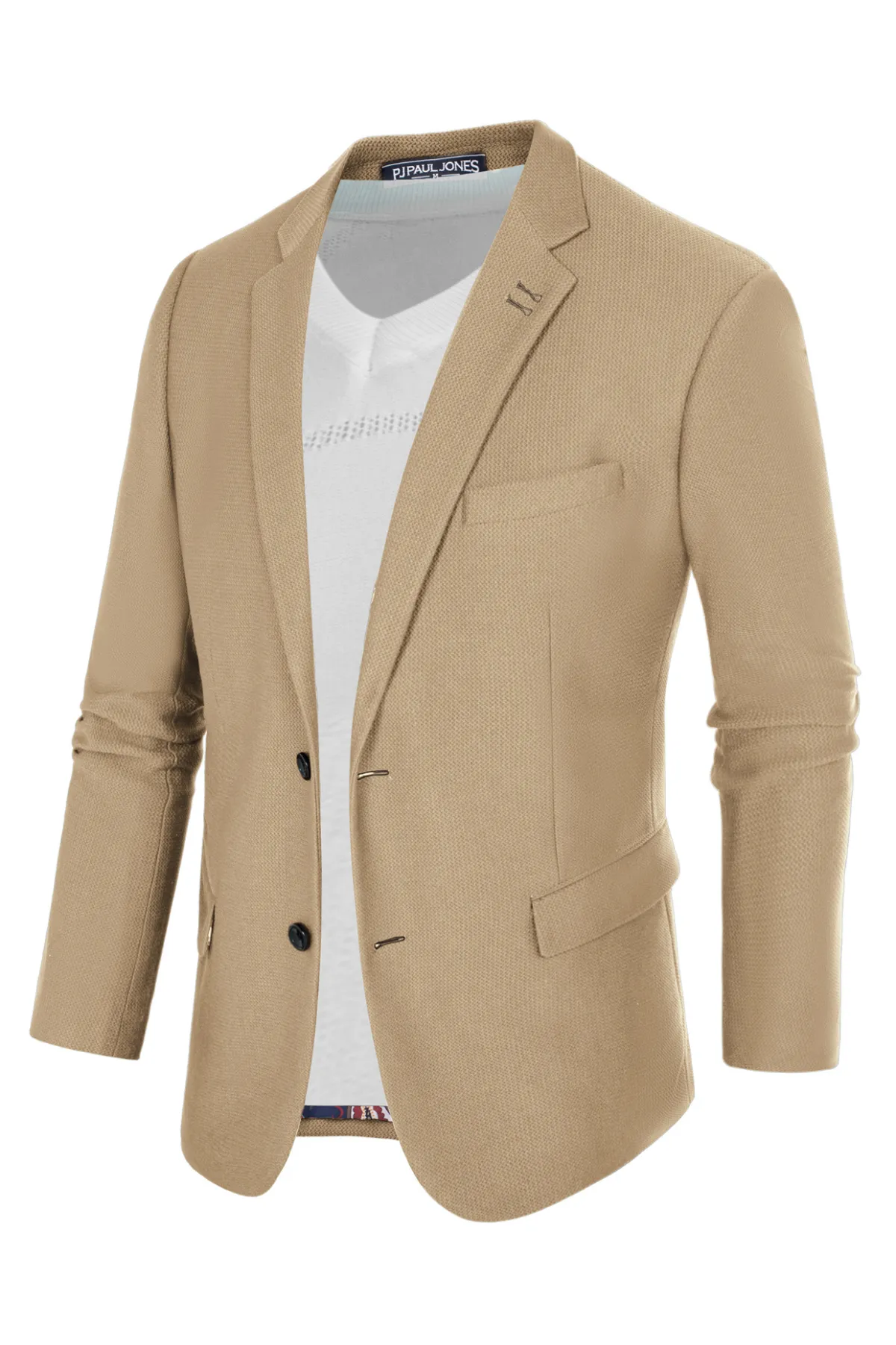 Lightweight Two-Button Mens Casual Business Sport Coat Blazers