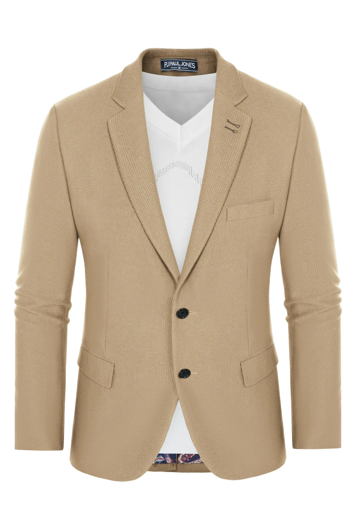 Lightweight Two-Button Mens Casual Business Sport Coat Blazers