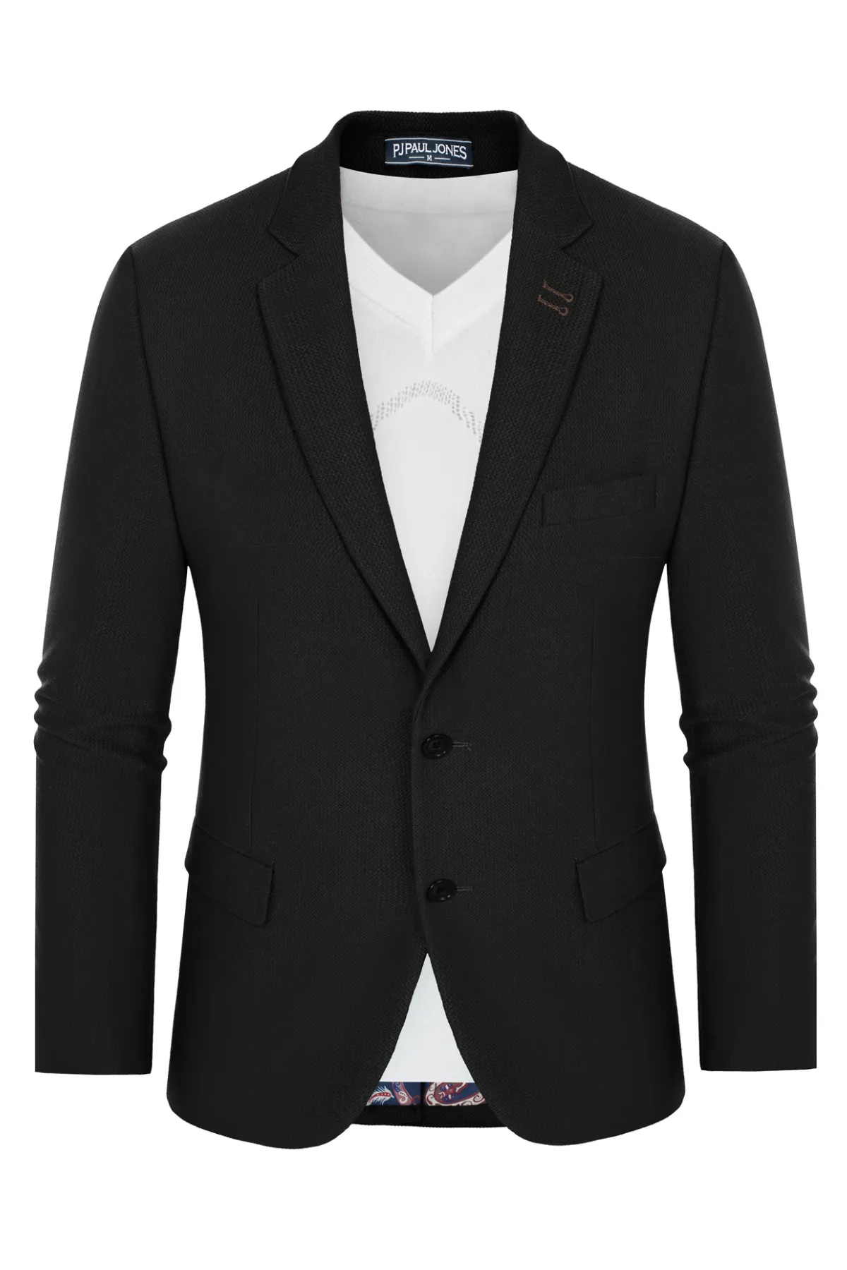 Lightweight Two-Button Mens Casual Business Sport Coat Blazers