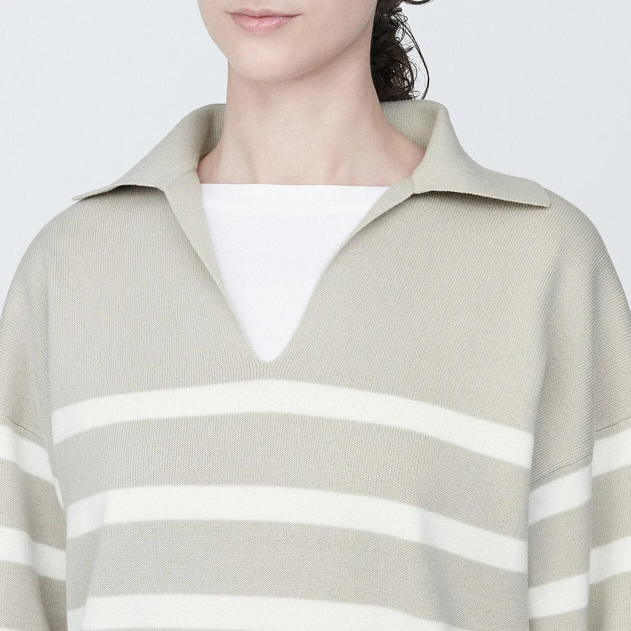 Milano Ribbed Polo Sweater